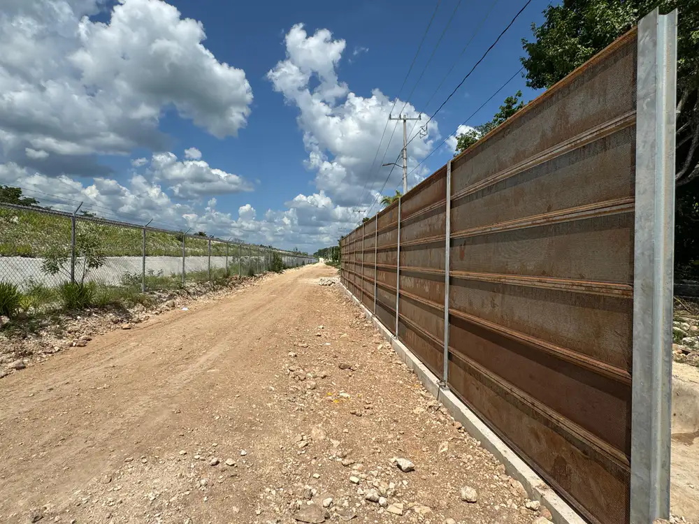 Barrera Acústica Tren Maya, México