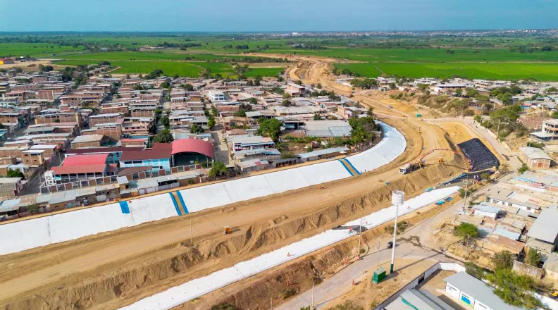 Defensas Ribereñas Casma-Huarmey, Perú