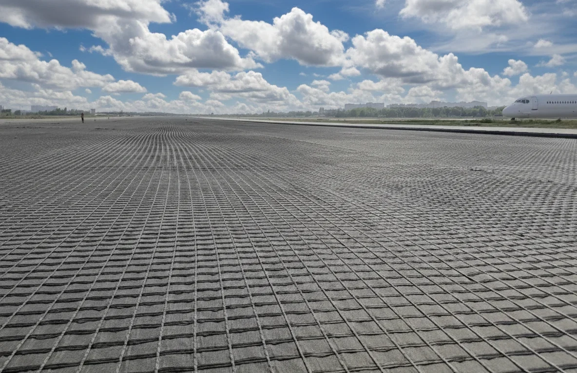 Geocompuestos para repavimentación