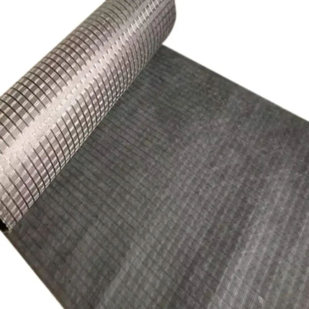 Geomallas de Fibra de Vidrio con geotextil adherido