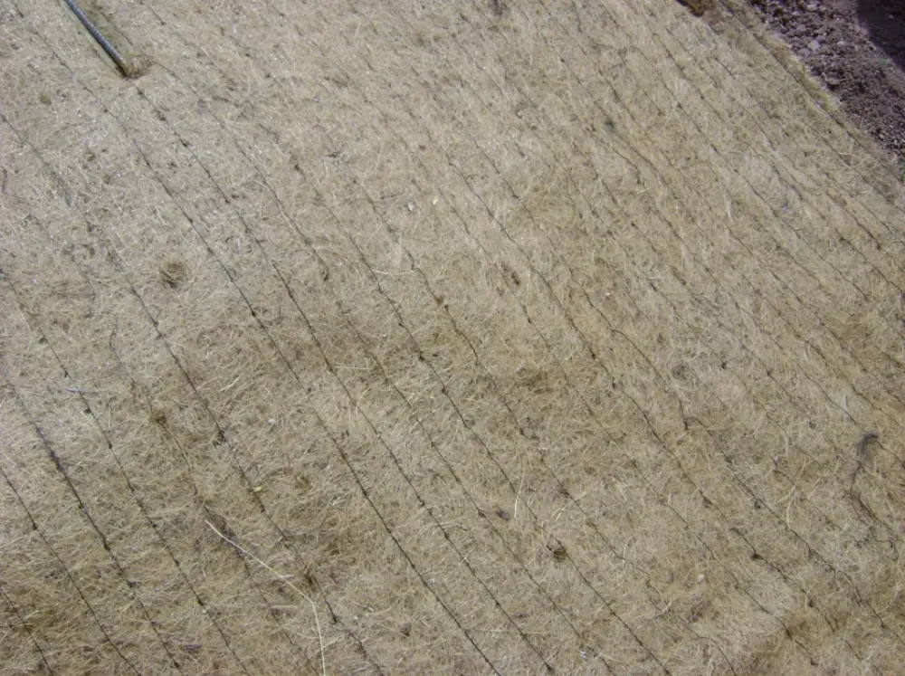 Mantas para control de erosión