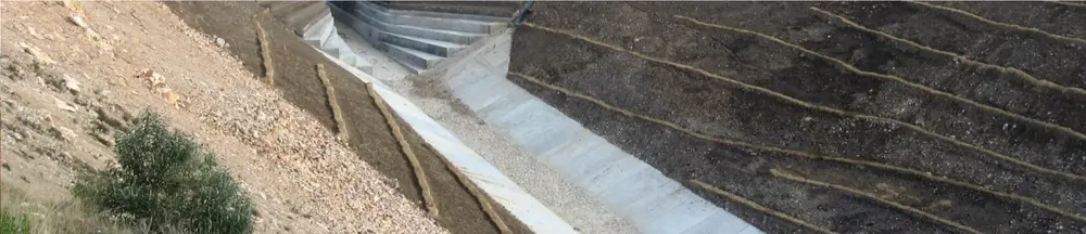 Protección de estribos de puentes