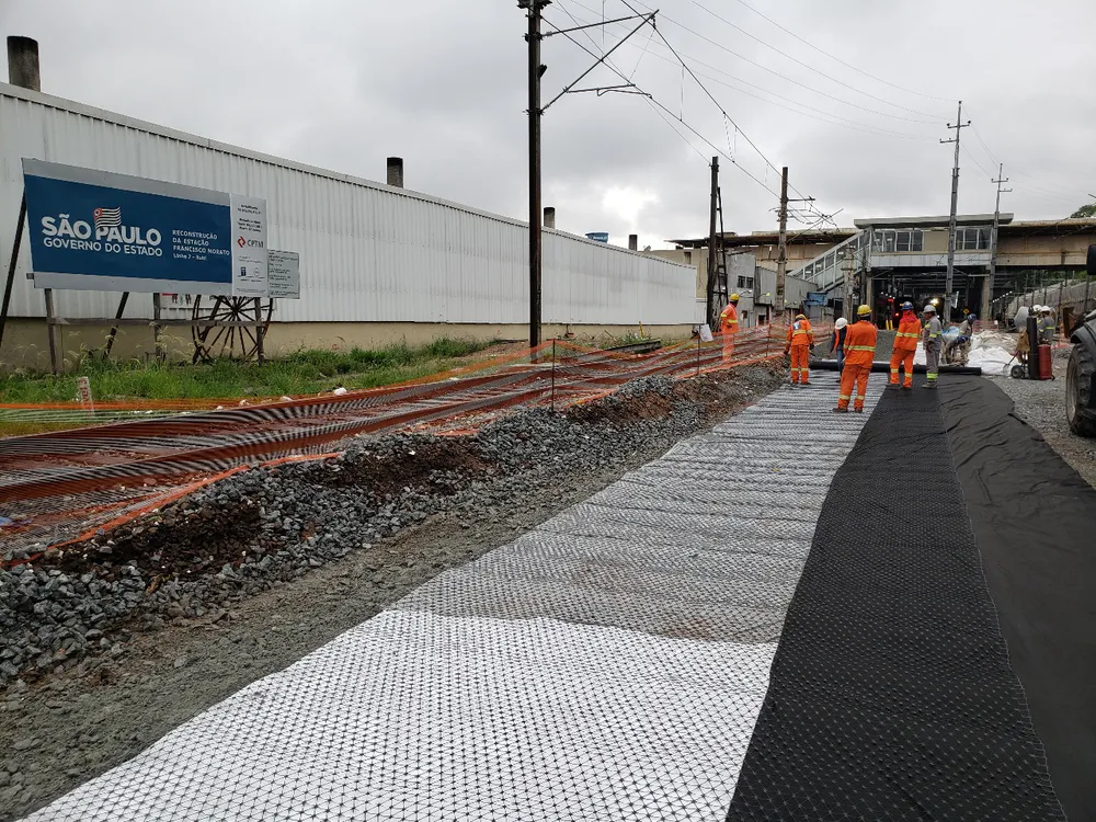 Restauración de la Estación Ferroviaria Francisco Morato - Línea 7 - Rubí – SP-2021.